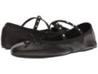 Steve Madden Twirls (black Leather) Women's Flat Shoes