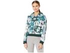 Adidas Originals Contemporary Cropped Hoodie (multicolor) Women's Sweatshirt