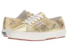 Superga 2750 Starchromw (gold) Women's Lace Up Casual Shoes