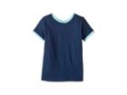 4ward Clothing Four-way Reversible Short Sleeve Scoop Jersey Top (little Kids/big Kids) (sky/navy) Girl's T Shirt