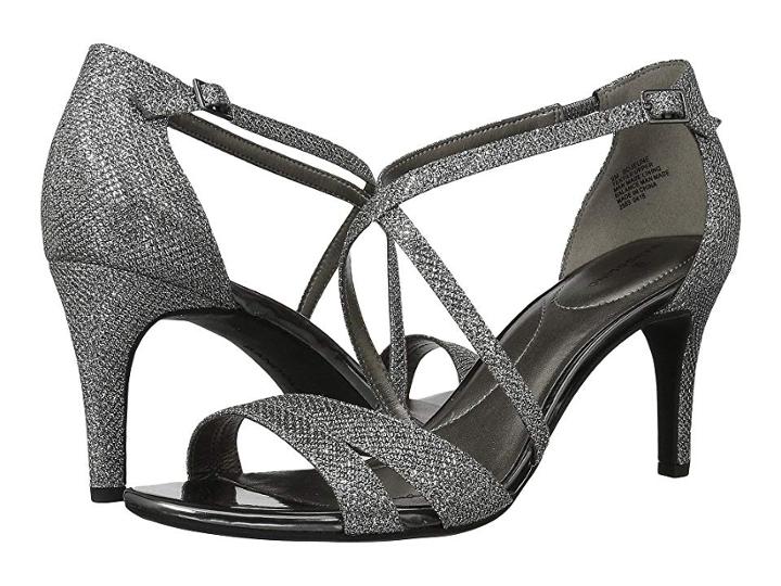 Bandolino Jeune (pewter Fabric) Women's Sandals