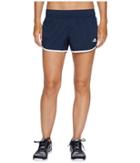Adidas M10 Icon Short (collegiate Navy/white) Women's Shorts
