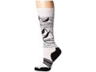 Smartwool Phd(r) Slopestyle Light Elite (white) Women's Crew Cut Socks Shoes