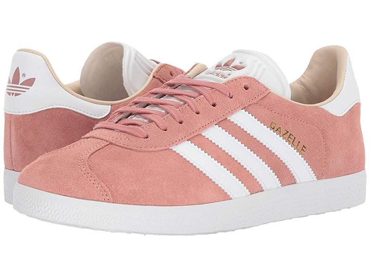 Adidas Originals Gazelle (ash Pearl/white/linen) Women's  Shoes