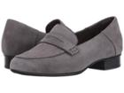 Clarks Keesha Cora (grey Suede) Women's 1-2 Inch Heel Shoes