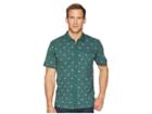 Mountain Khakis Tatanka Short Sleeve Shirt (deep Sea Print) Men's Clothing