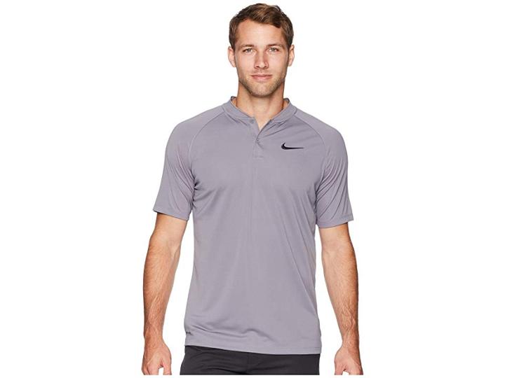 Nike Golf Victory Blade Polo (gunsmoke/gunsmoke/black) Men's Clothing