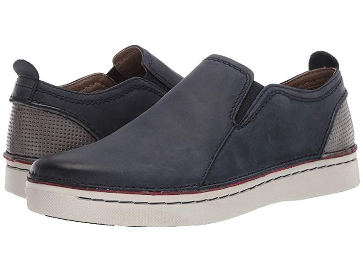 Clarks Kitna Easy (navy Leather) Men's Shoes