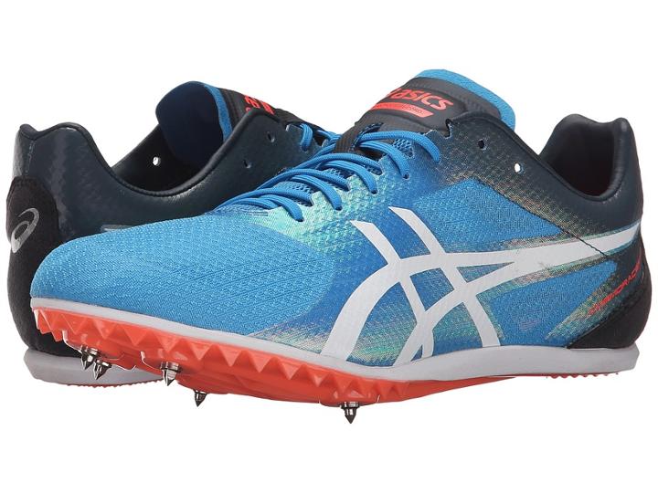 Asics Cosmoracer Md (jet Blue/white/dark Slate) Men's Track Shoes
