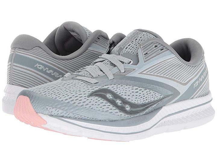 Saucony Kinvara 9 (grey/white) Women's Running Shoes