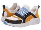 Mark Nason Block (white/light Blue/yellow) Women's Lace Up Casual Shoes