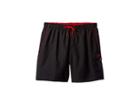 Speedo Marina Volley Swim Trunk (black/red) Men's Swimwear