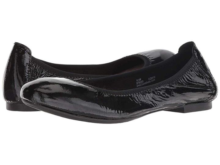 Born Julianne (black Patent) Women's Flat Shoes