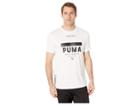 Puma A.c.e. Street Tee (puma White/puma Black) Men's T Shirt