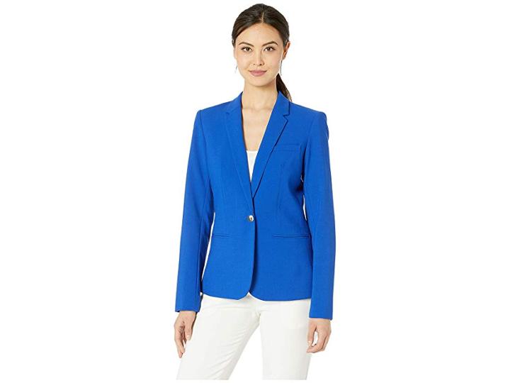 Calvin Klein One-button Jacket (regatta) Women's Clothing