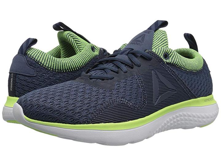 Reebok Astroride Run Fire Mtm (smoky Indigo/collegiate Navy/electric Flash/white/silver/pewter) Men's Running Shoes