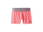 Nike Kids Dry Short (little Kids/big Kids) (racer Pink/heather/cool Grey) Girl's Shorts