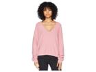 Free People Take Me Places Pullover (pink) Women's Long Sleeve Pullover