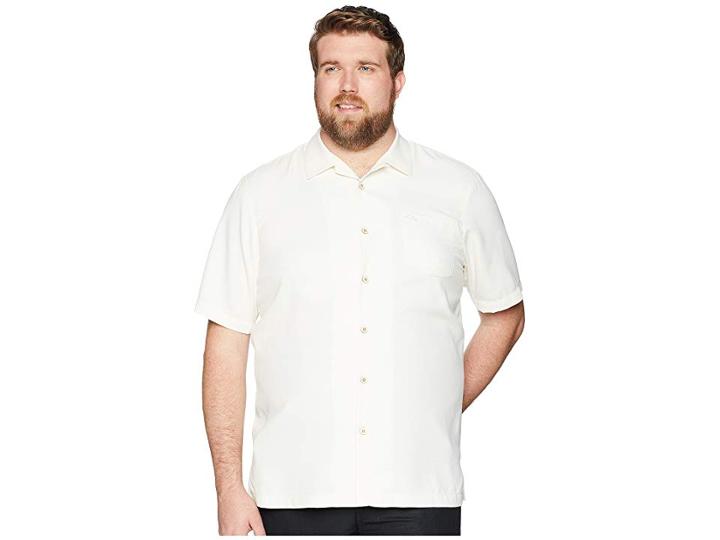 Tommy Bahama Big & Tall Big Tall Royal Bermuda Islandzone Shirt (continental) Men's Short Sleeve Button Up