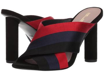 Diane Von Furstenberg Emilyn (navy/lipstick Ribbon) Women's Shoes