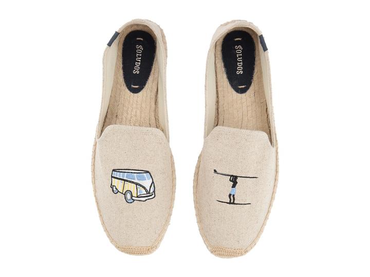 Soludos Surf Van Smoking Slipper (sand) Men's Slippers