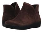 Fitflop Supermod Leather Ankle Boot Ii (chocolate) Women's Shoes