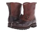 Frye Warren Duck Engineer (espresso Multi Wp Smooth Pull Up/shearling Lined) Men's Pull-on Boots