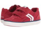 Geox Kids Kilwi 12 (little Kid) (dark Red/navy) Boy's Shoes