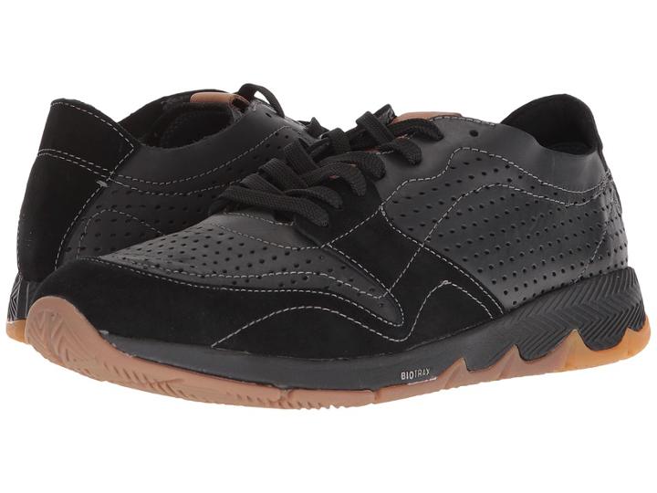 Hush Puppies Ts Field Sprint (black Leather) Men's Lace Up Casual Shoes