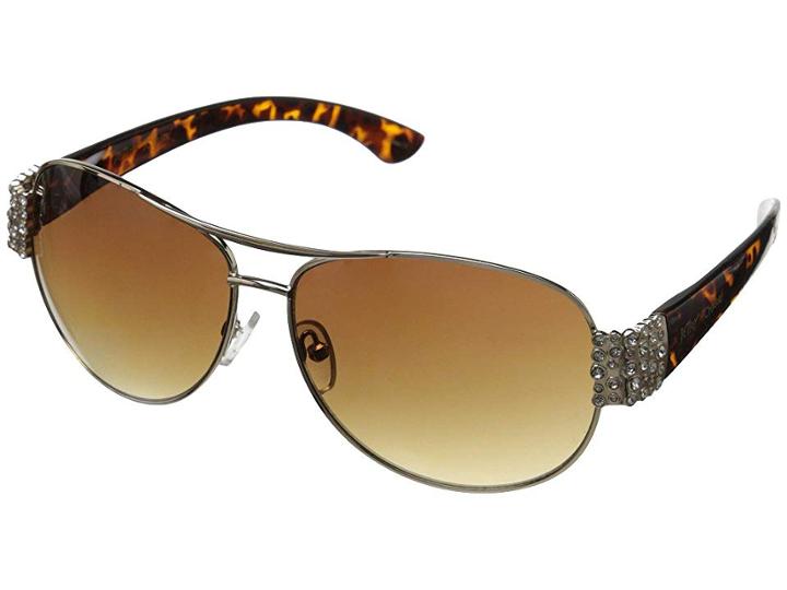 Betsey Johnson Bj442104 (tortoise) Fashion Sunglasses