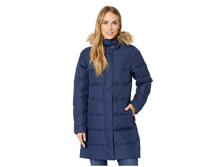 Helly Hansen Aden Down Parka (evening Blue) Girl's Coat