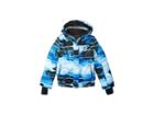 Spyder Kids Lola Jacket (big Kids) (powder Peak Blue Ice/powder Peak Blue Ice/turkish Sea) Girl's Jacket
