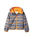Columbia Kids Pixel Grabber Iitm Wind Jacket (little Kids/big Kids) (solar Stripe/solar) Boy's Coat