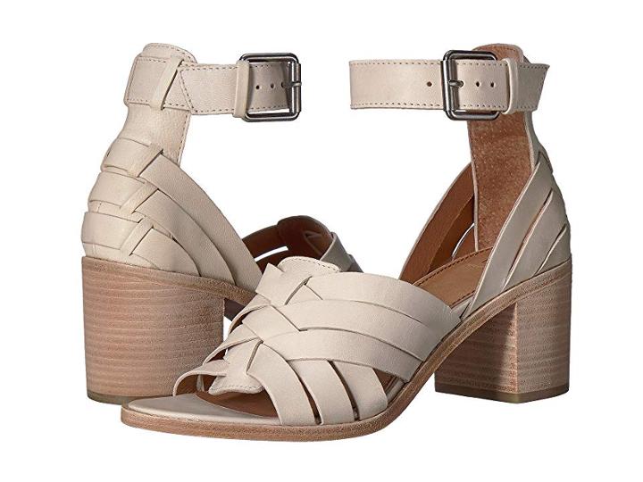 Frye Bianca Huarache Two-piece (white) Women's Sandals