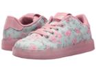 Geox Kids Kommodor 4 (little Kid/big Kid) (light Grey/pink) Girl's Shoes