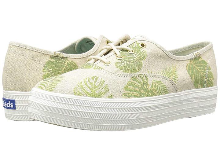 Keds Triple Tropical Fern (natural) Women's Shoes