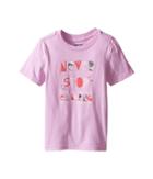 The North Face Kids Short Sleeve Graphic Tee (toddler) (violet Tulle -prior Season) Girl's T Shirt