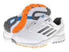 Adidas Golf Adizero Sport Ii (running White/dark Silver Metallic/metallic Silver) Men's Golf Shoes