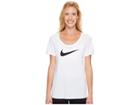 Nike Dry Tee (white) Women's T Shirt