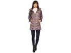 U.s. Polo Assn. Faux Fur Trimmed Parka Jacket (gray) Women's Coat