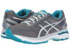 Asics Gt-2000 5 (carbon/silver/arctic Aqua) Women's Running Shoes