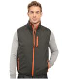 Save The Duck Milk Reversible Vest (dark Green/apricot) Men's Vest