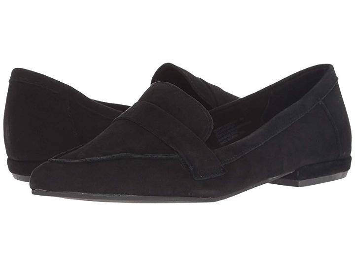 Steve Madden Cheryl Flat (black Suede) Women's Shoes