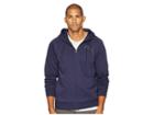 Puma P48 Modern Sport Full Zip Fleece Hoodie (peacoat) Men's Sweatshirt