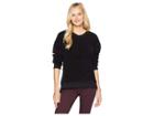 Kenneth Cole New York Shearling Sweatshirt (black) Women's Sweatshirt
