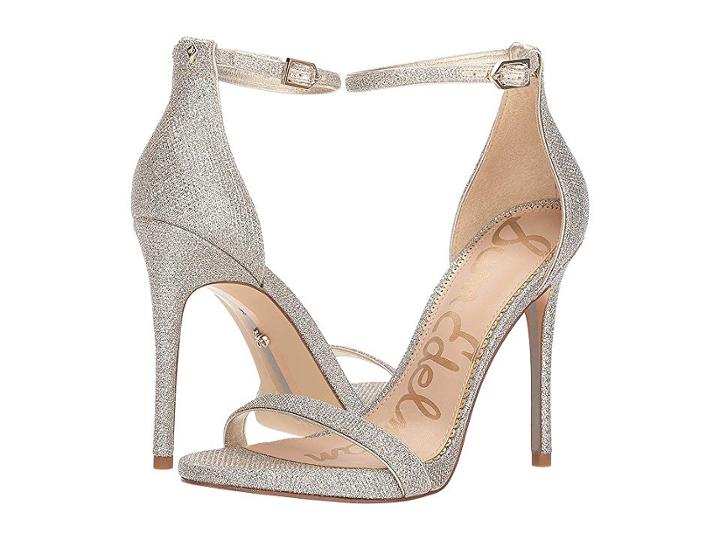 Sam Edelman Ariella Strappy Sandal Heel (jute Glam Mesh) Women's Shoes