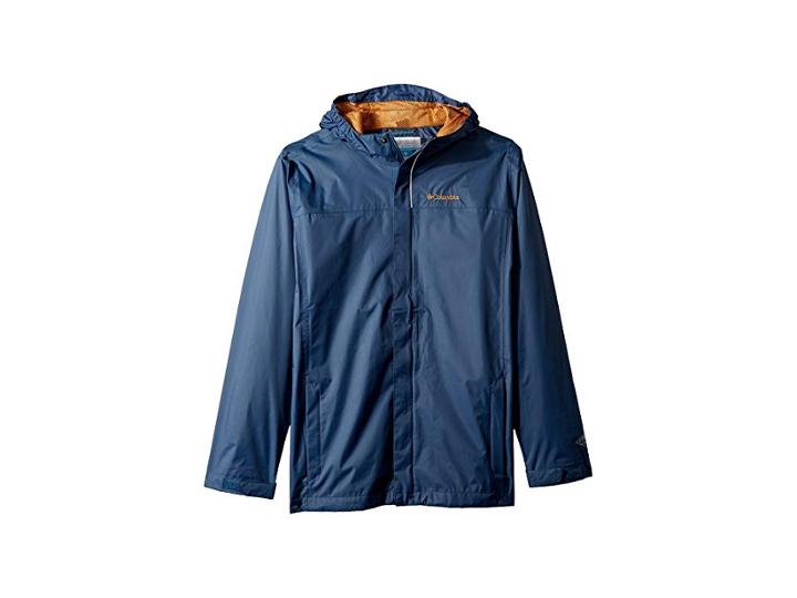 Columbia Kids Watertighttm Jacket (little Kids/big Kids) (dark Mountain/canyon Gold) Boy's Jacket