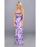 Culture Phit Liliana Maxi Dress (purple Tye Dye) Women's Dress