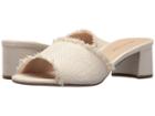 Pelle Moda Rea (white Herringbone) Women's Shoes