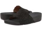 Fitflop Flora Slide (black) Women's Sandals